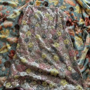 Cider Sequin Floral Dress in Pink, Yellow, and White